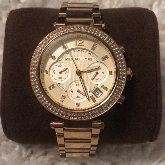 Michael Kors Parker Gold-Tone Watch main image 5